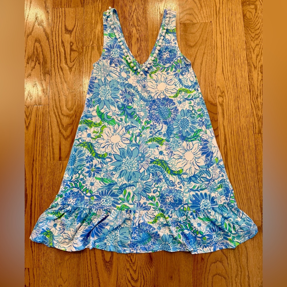 EUC Lilly Pulitzer 100% Cotton Camilla Swing Dress / SZ:  M